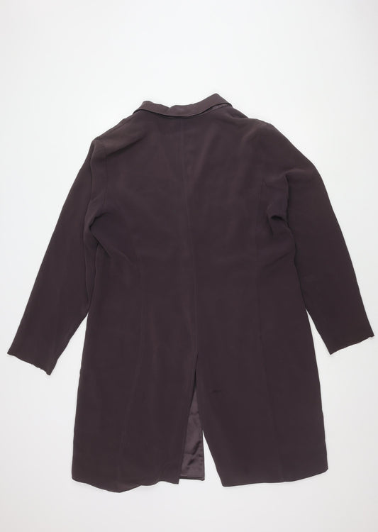 Womens UK Size 16 Libra Purple Basic Jacket