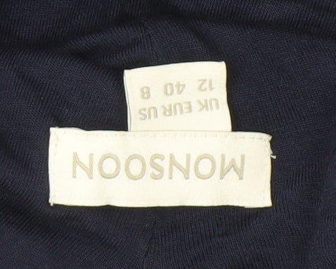 NOOSNOW Women's Blue Sheath Dress Size 12