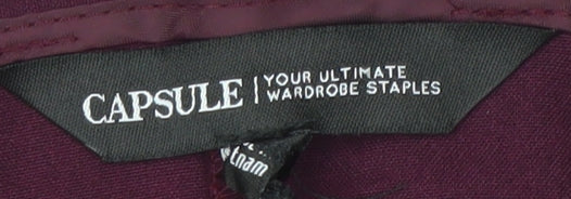 Womens UK Size 18 Capsule Purple Trousers