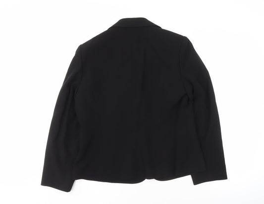 Windsmoor Women's Black Blazer Size 12 Formal
