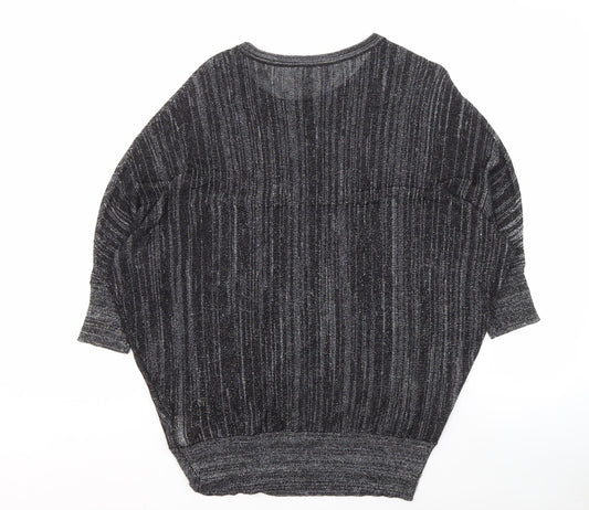 Womens UK Size S Jacqueline de Yong Black Pullover Jumper