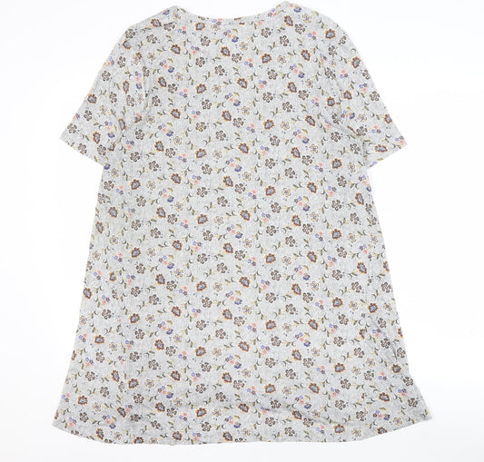 Fat Face Women's Floral Swing Dress - UK 14 Multicoloured