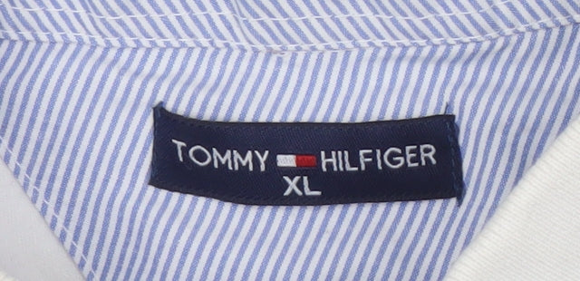 Tommy Hilfiger Men's White XL Polo Shirt