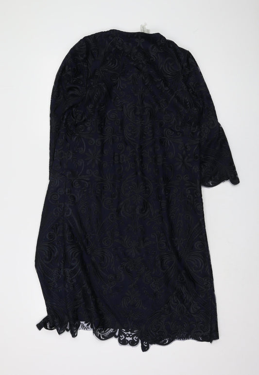 Womens UK Size 10 Monsoon Blue Basic Jacket