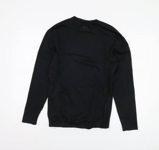 Sondico Men's Black Athletic Long Sleeve T-Shirt
