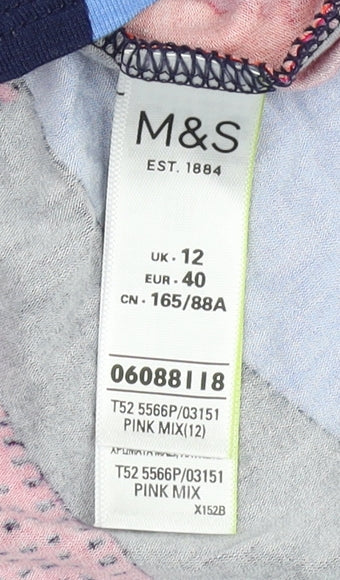 Marks and Spencer Women's Multicoloured Dress Size 12