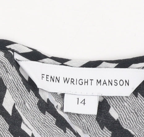 Fenn Wright Manson Women's Geometric Blouse, Size 14