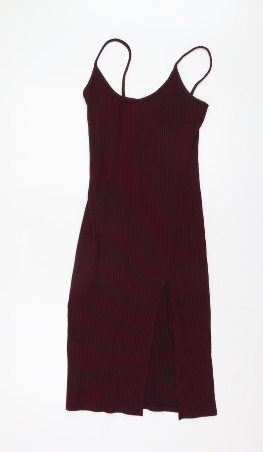 Additional front view of Silence + Noise Women's Multicoloured Slip Dress