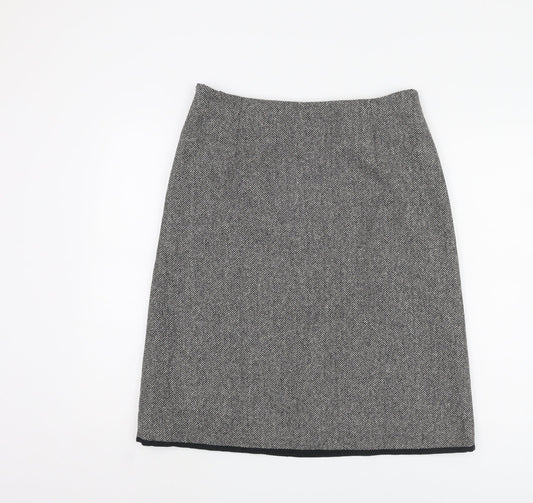 Laura Ashley Women's Herringbone Pencil Skirt Size 12
