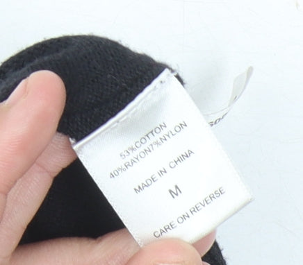 Womens UK Size M New York & Company Black Cardigan Jumper