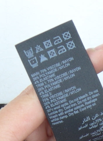 Mint Velvet Women's Black Slim Fit Leggings Size 10