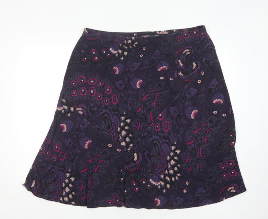 Marks and Spencer Women’s Purple A-Line Skirt Size 20