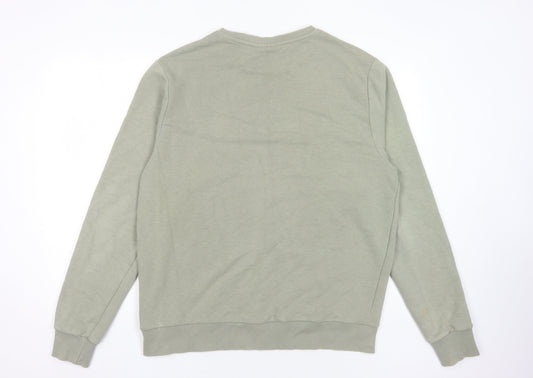 The Couture Club Men's Green XL Pullover Sweatshirt
