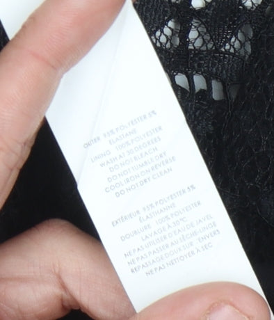 Boohoo Women’s Black Lace Dress Size 10