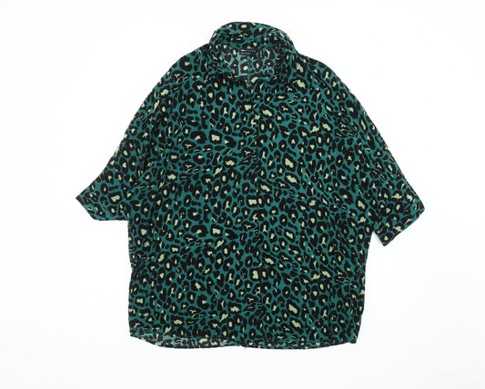 Womens UK Size 6 ASOS Design Multicoloured Basic Blouse