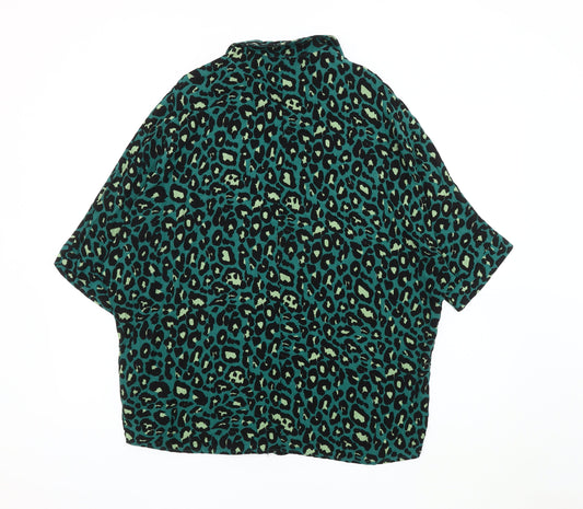 Womens UK Size 6 ASOS Design Multicoloured Basic Blouse