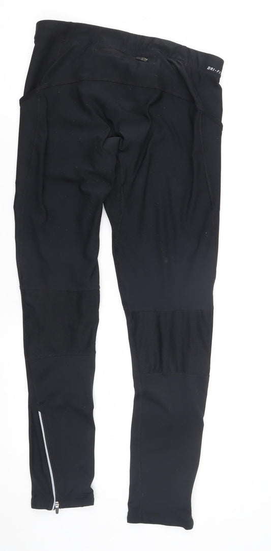 Nike Men's Black Compression Leggings - Size L