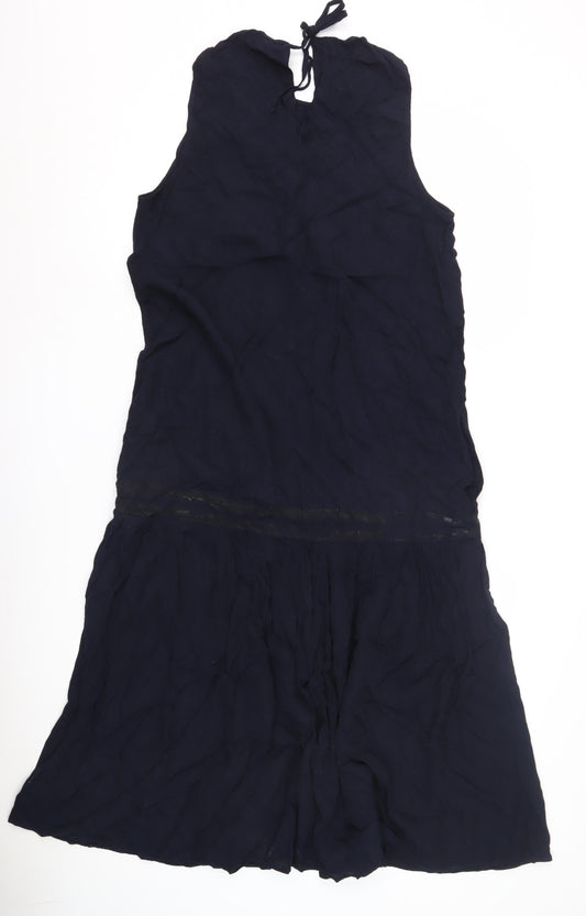 Reiss Women's Black Sleeveless Dress Size 10
