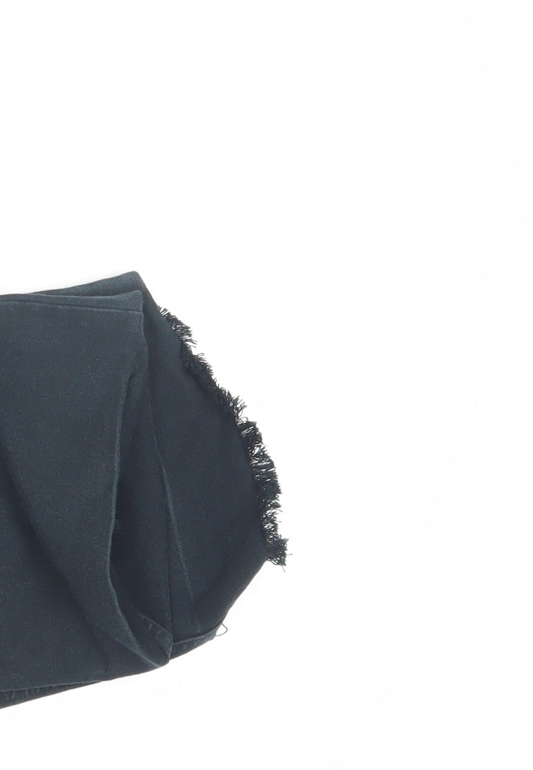 Olsen Women's Blue Straight Trousers Size 14