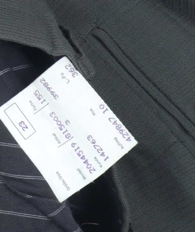 Mens UK Size Benevento Formal Grey Trousers
