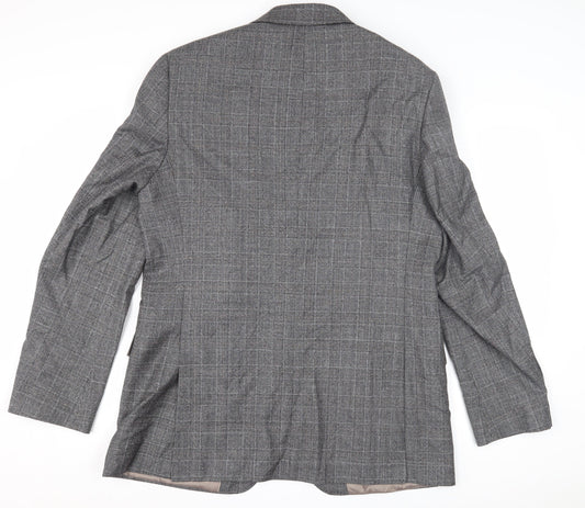 Mens UK Size 42 John Lewis & Partners Regular Grey Suit Jacket