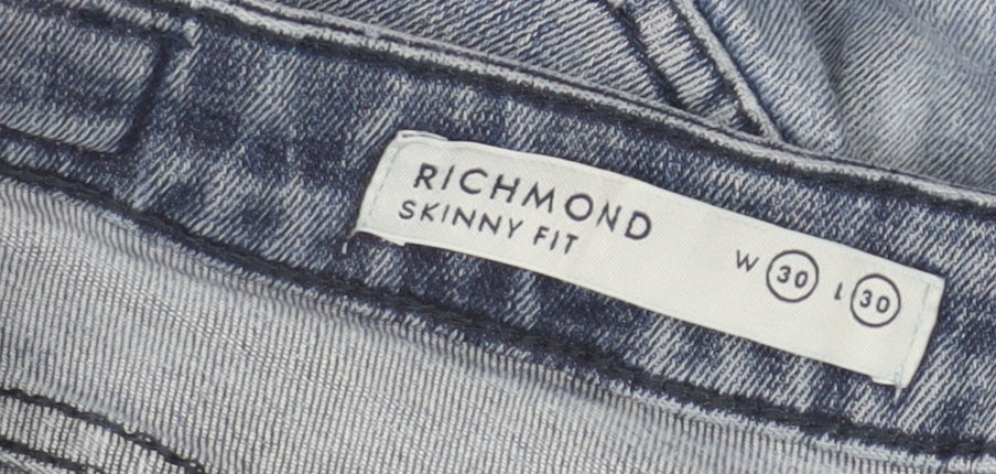Richmond Women's Blue Skinny Jeans Size 30