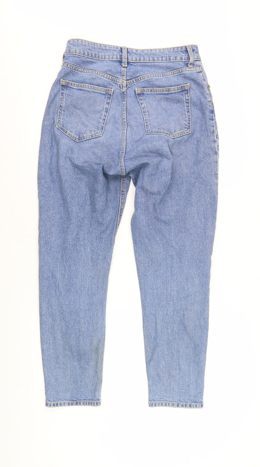 Mens UK Size 38 H&M Regular Fit Straight Blue Jeans