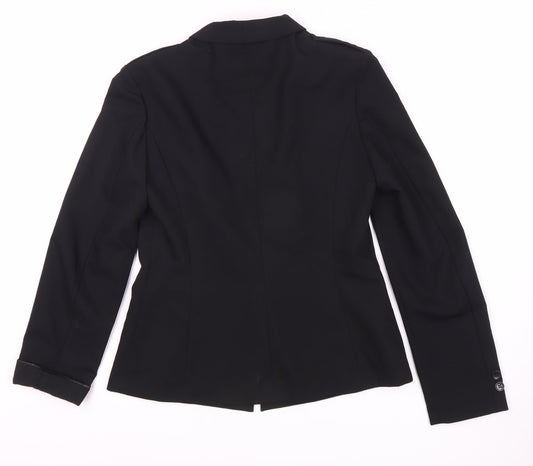 Marks and Spencer Women's Black Blazer, Size 8, Workwear