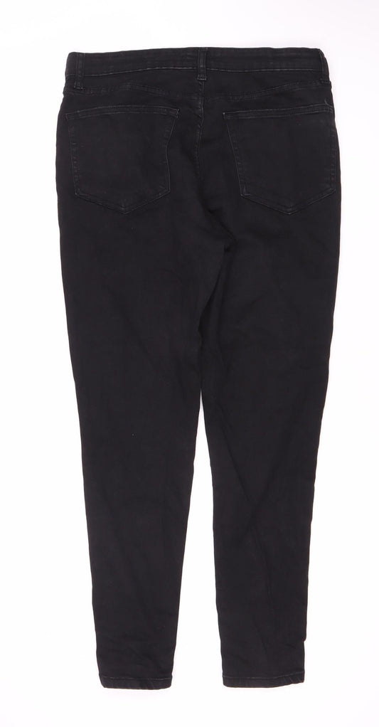 Don't Think Twice Black Skinny Jeans XL