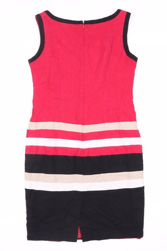 Marks and Spencer Women's Red Sheath Dress, Size 8 Petite