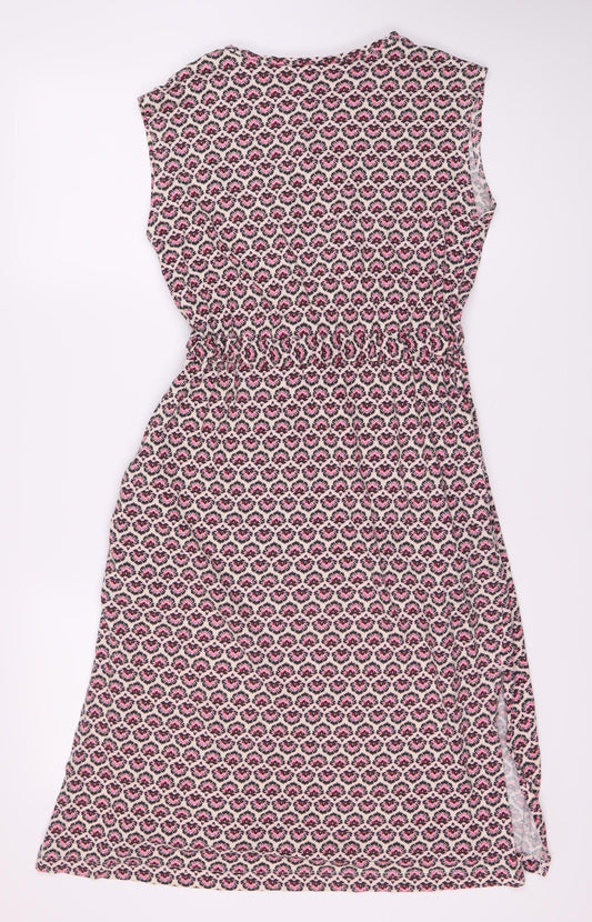 Next Women's Multicoloured Strapless Dress Size 10