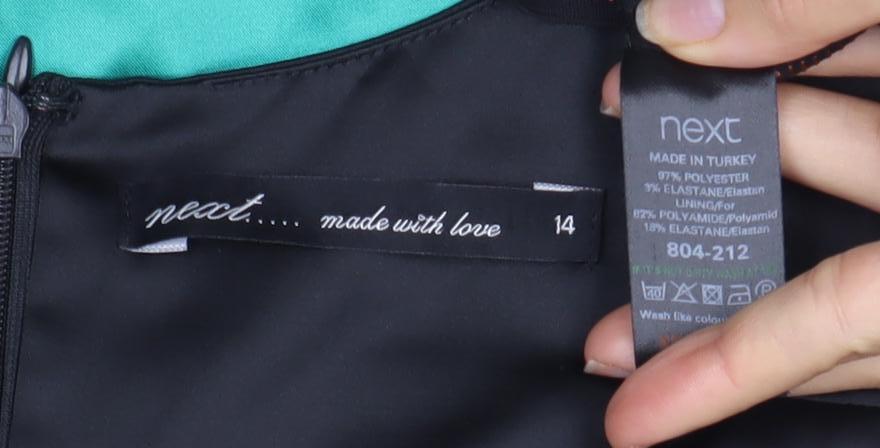 Next Women's Multicoloured 14 Sheath Cocktail Dress