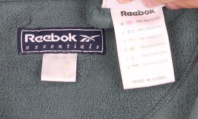 Reebok Women's Green Pullover Sweatshirt Size 12