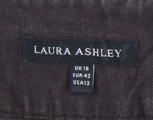Laura Ashley Women's Brown Skirt Size 16