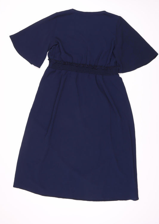 Dorothy Perkins Women's Blue Dress Size 10