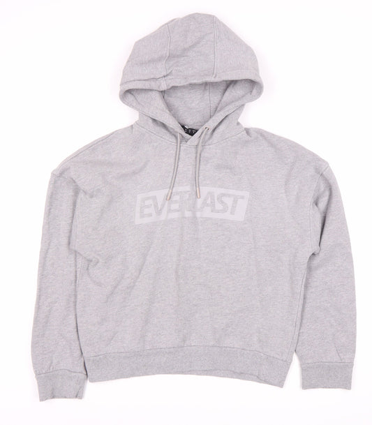 Womens UK Size 8 Everlast Grey Pullover Hoodie