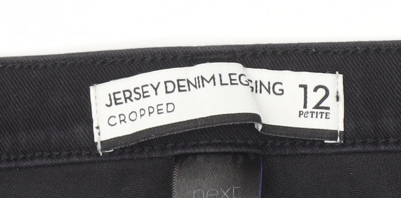 Next Women's Black Cropped Jeans Size 12 Petites