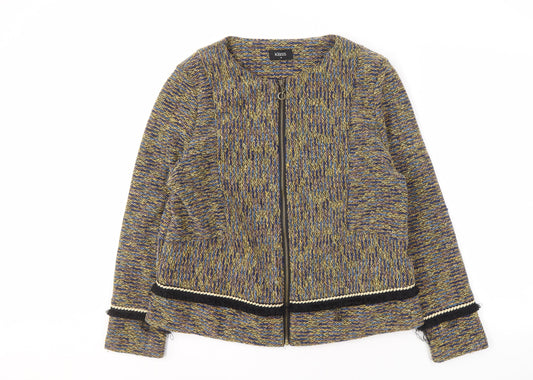 Womens UK Size 16 Klass Multicoloured Basic Jacket