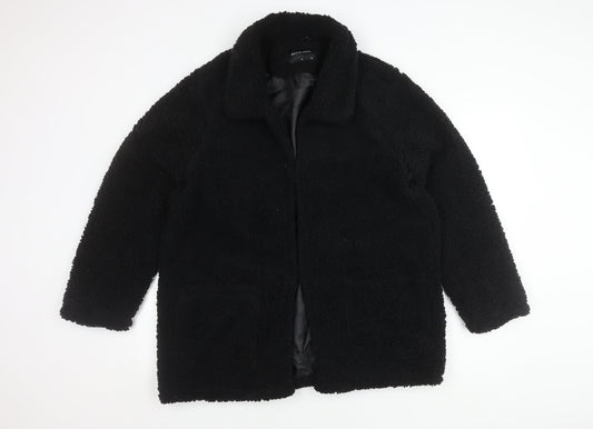 Womens UK Size 14 Brave Soul Black Basic Jacket