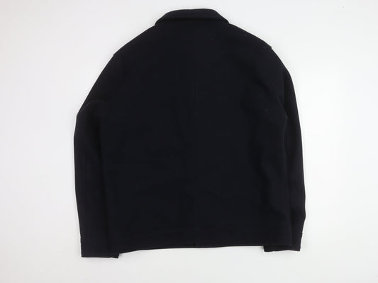Mens UK Size XL Marks and Spencer Black Basic Jacket