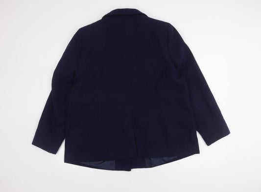 Anthology Blue Women's Size 20 Coat - Excellent Condition