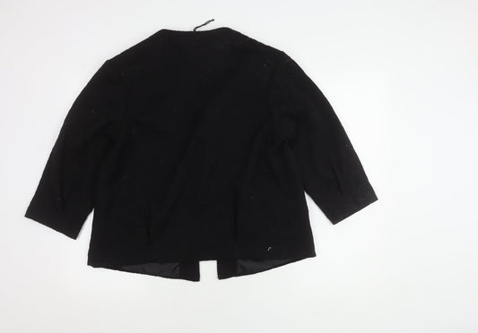 Marks and Spencer Women's Black Blazer Size 14