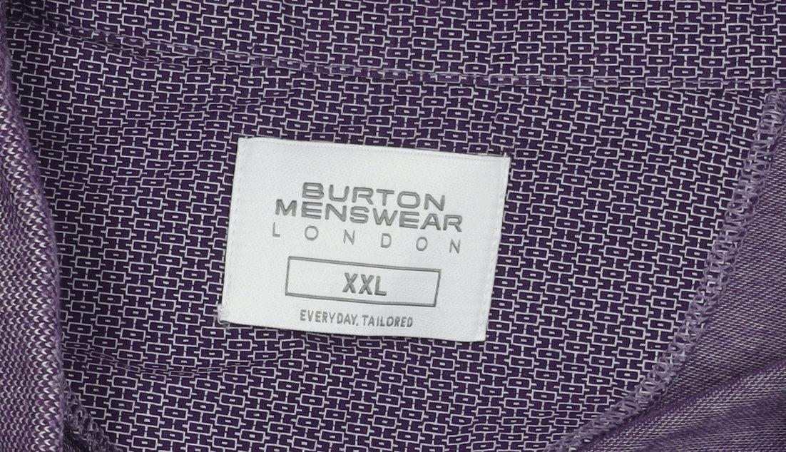 Burton Menswear Purple Polo Shirt 2XL for Men