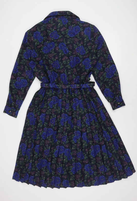 Eastex Women's Multicoloured Floral Dress Size 14