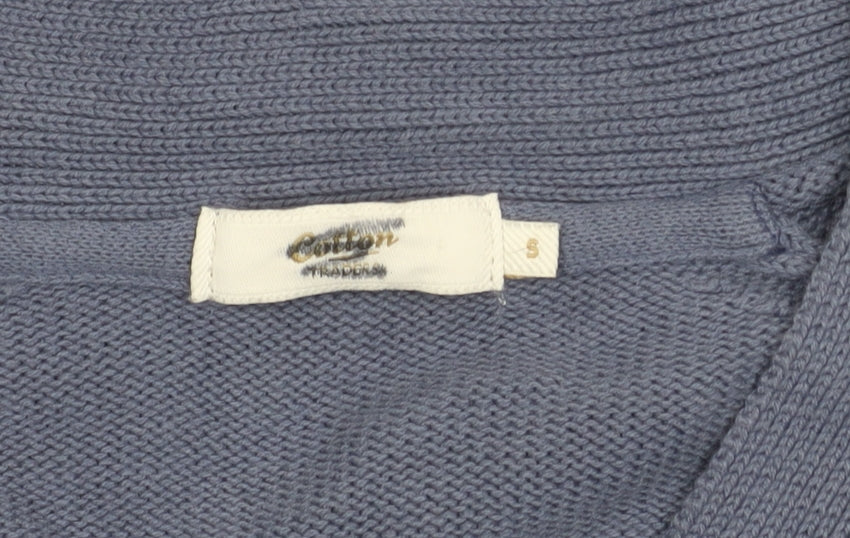 Cotton Traders Women’s Blue Cardigan - Size S
