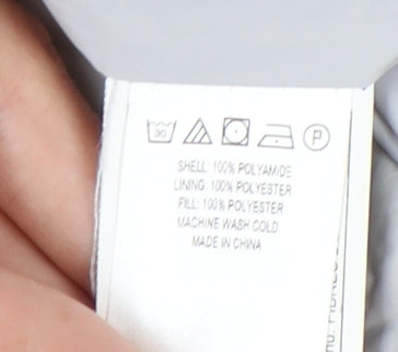 French Connection Women's Grey Puffer Jacket M