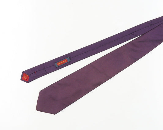 Mens Austin Reed Purple 100% Silk Tie