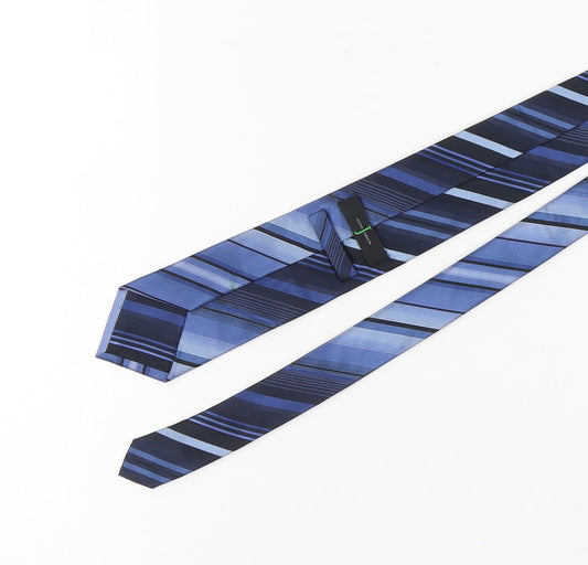 Jasper Conran Blue Silk Striped Men's Designer Tie