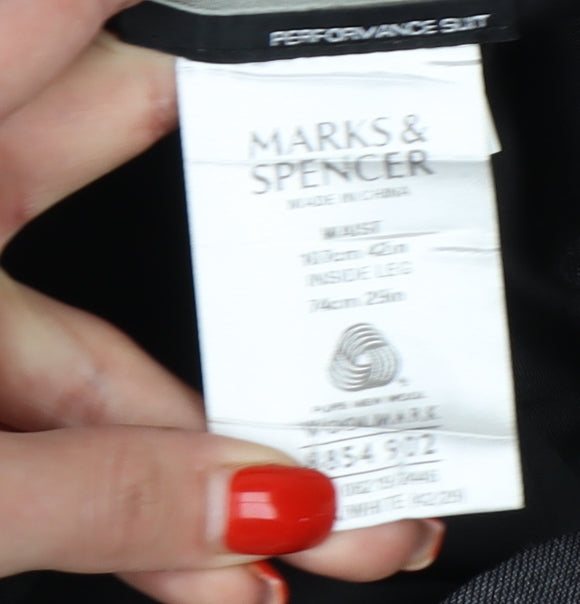 Marks & Spencer Grey Men's Formal Trousers 42