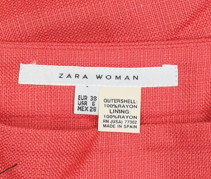 Womens UK Size 10 Zara Straight & Pencil Skirt